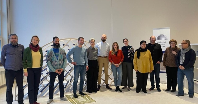 Meeting of the EUPHONY project at the Ibn-Rushd Goethe Mosque in Berlin Moabit, February 2024. Many of the EUPHONY researchers are also taking part in the follow-up project EUMES. (Photo: MMZ) 